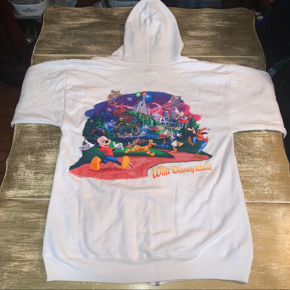 Walt Disney World Full Zip Sweatshirt Hoodie